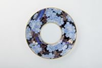 煎茶 赤金彩 蓋碗 和善作 六客 美品(LC807) 和峰 作 六客煎茶碗 赤絵花 | 小林漆陶 映える器ギャラリー 岐阜