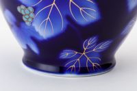 呉須ブドー 6号花生 | 有田焼 深川製磁｜公式オンラインストア