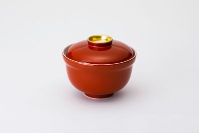 花は桜（赤）　雑煮碗