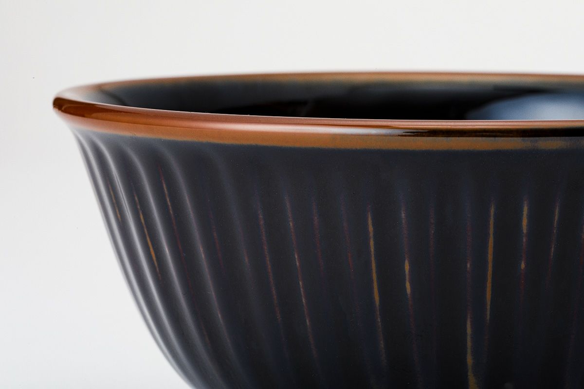 【逸品】 麺丼 黒天目 | 深川製磁｜公式オンラインストア 有田焼 食器