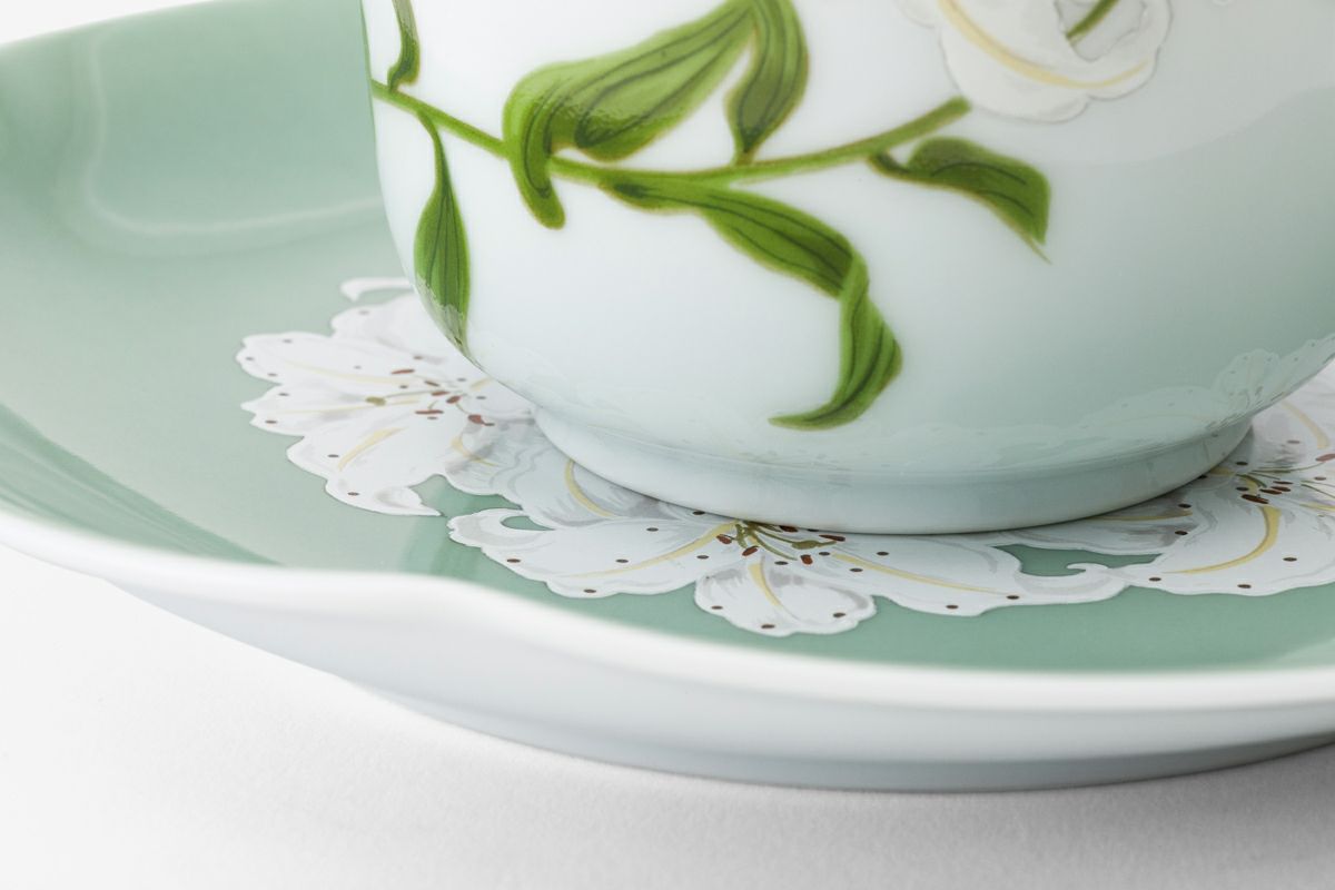 白百合 碗皿L | 有田焼 深川製磁｜公式オンラインストア