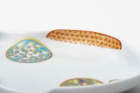 寿赤絵 トリプレット千鳥（3枚組） | 有田焼 深川製磁｜公式オンライン