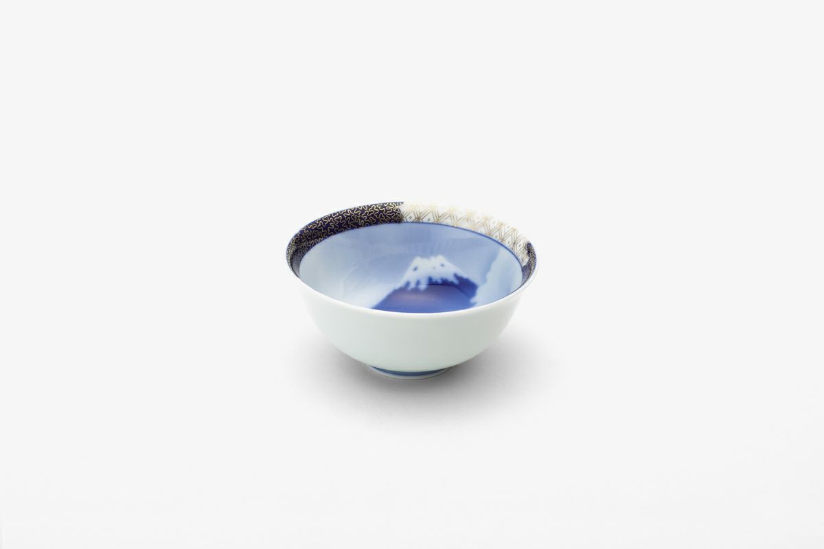 富士山　秋型飯碗 | 有田焼 深川製磁｜公式オンラインストア
