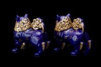 有田焼 鉄山 獅子陶器置物 ルリ金獅子 置物 | 有田焼 深川製磁|公式オンラインストア