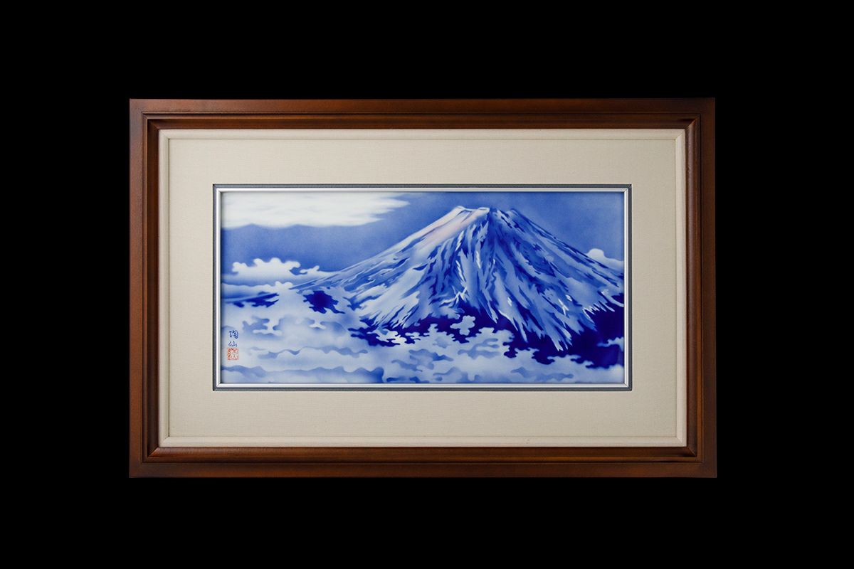 富士山　特大陶額 | 有田焼 深川製磁｜公式オンラインストア