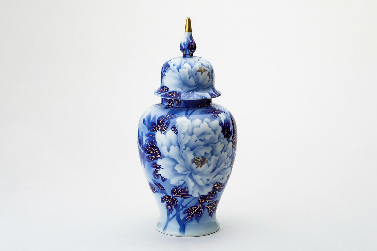 牡丹 冠付11号花生 | 有田焼 深川製磁｜公式オンラインストア 