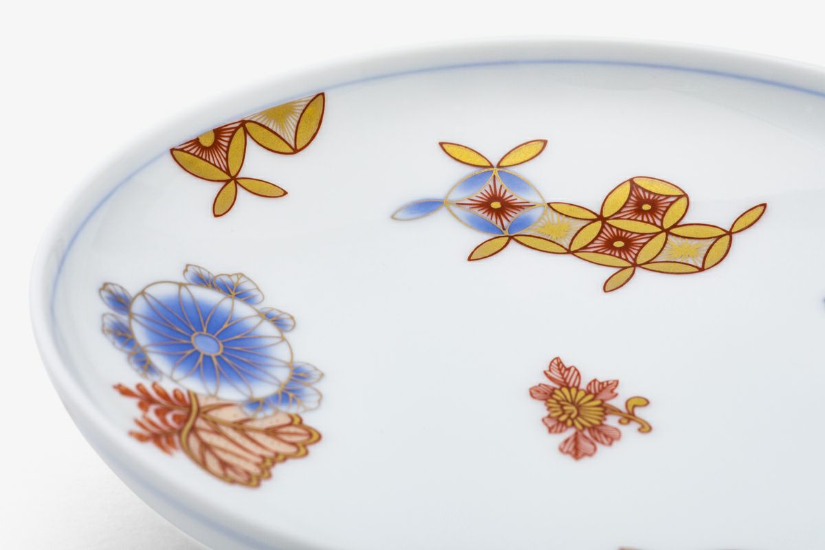 菊七宝 銘々皿揃 | 有田焼 深川製磁｜公式オンラインストア