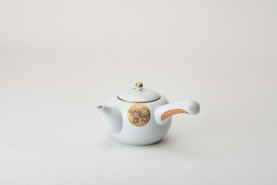 寿赤絵　福重ね急須