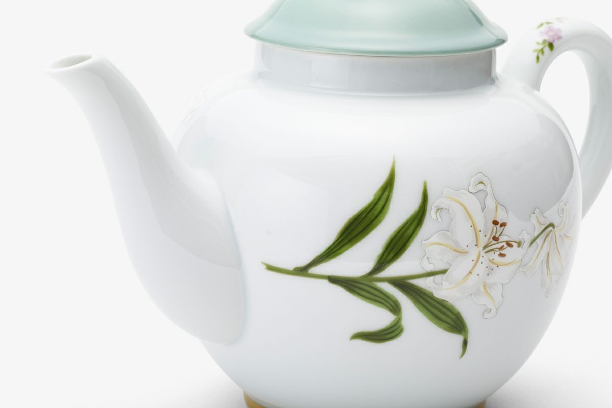 白百合 グランポット | 有田焼 深川製磁｜公式オンラインストア