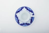 瑠璃花蝶 イタリアン碗皿 | 有田焼 深川製磁｜公式オンラインストア