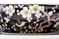 Amazon.co.jp: 深川製磁 岩梅 銘々皿 5枚揃 色絵 和皿 小皿