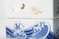 大特価‼️ 最終値下げ‼️ 深川勝美作‼️ 泥陶 窯‼️ 三段重‼️ 織部焼