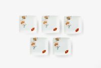 紅白花結び 小皿揃 | 有田焼 深川製磁｜公式オンラインストア