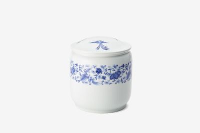 桐鳳凰唐草　長命壺７寸