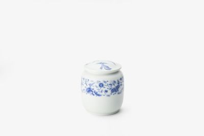 桐鳳凰唐草　長命壺５寸