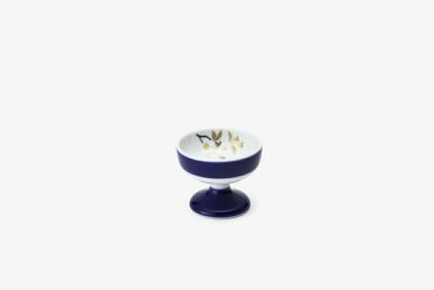 瑠璃さくら　仏飯器　小（４.５）