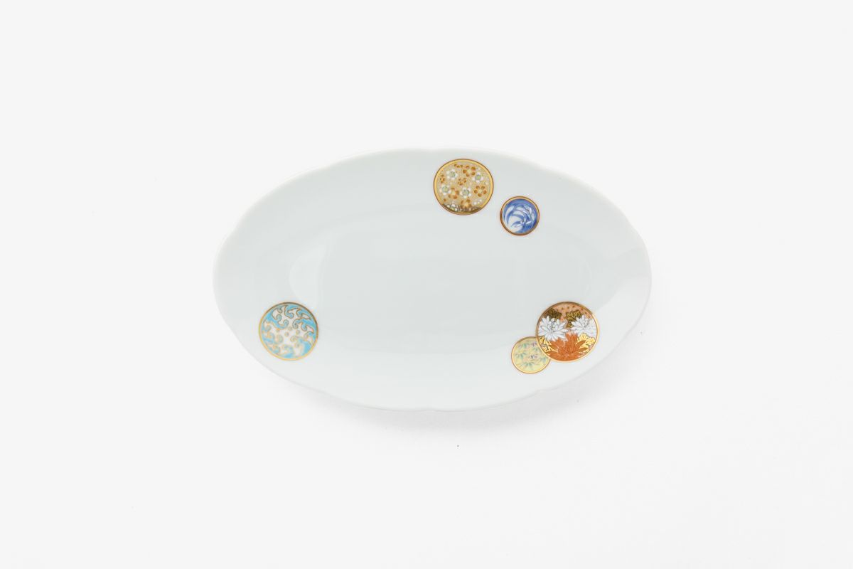 【NEW限定品】 花型トレイ 寿赤絵 | 深川製磁｜公式オンラインストア 有田焼 食器