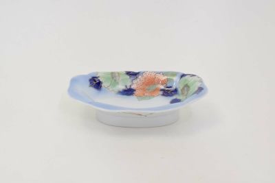 カメリア　芙蓉高台皿
