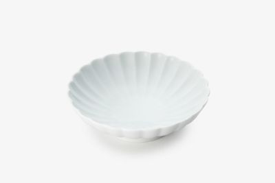 ≪１≫白磁　菊花小付