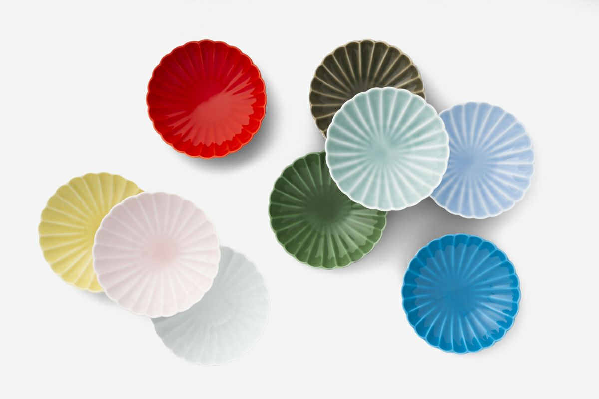 ≪2≫桃釉 菊花小付 | 有田焼 深川製磁｜公式オンラインストア