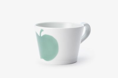 ＳＧ　アップリケ緑　マグカップ