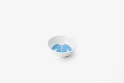 ＳＧ　アップリケ青　ご飯茶碗