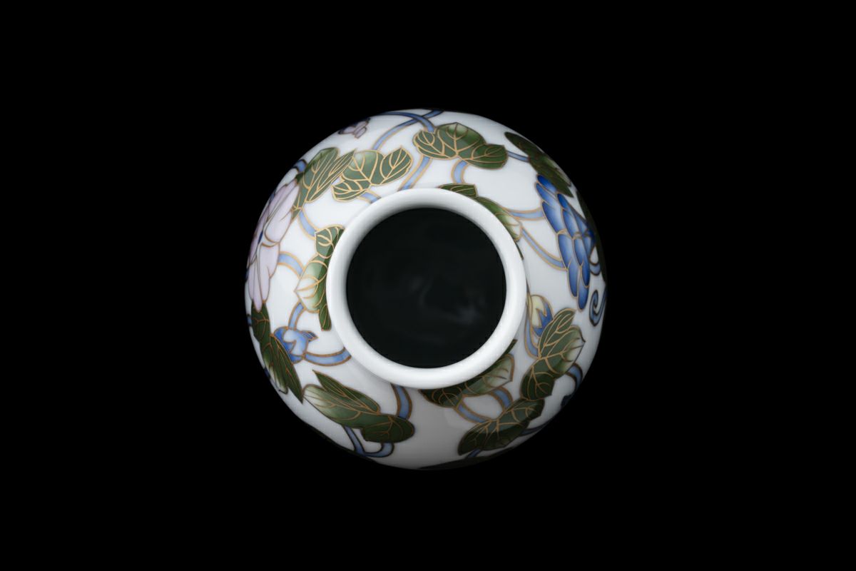 つる朝顔 ヌーボー花生 | 有田焼 深川製磁｜公式オンラインストア