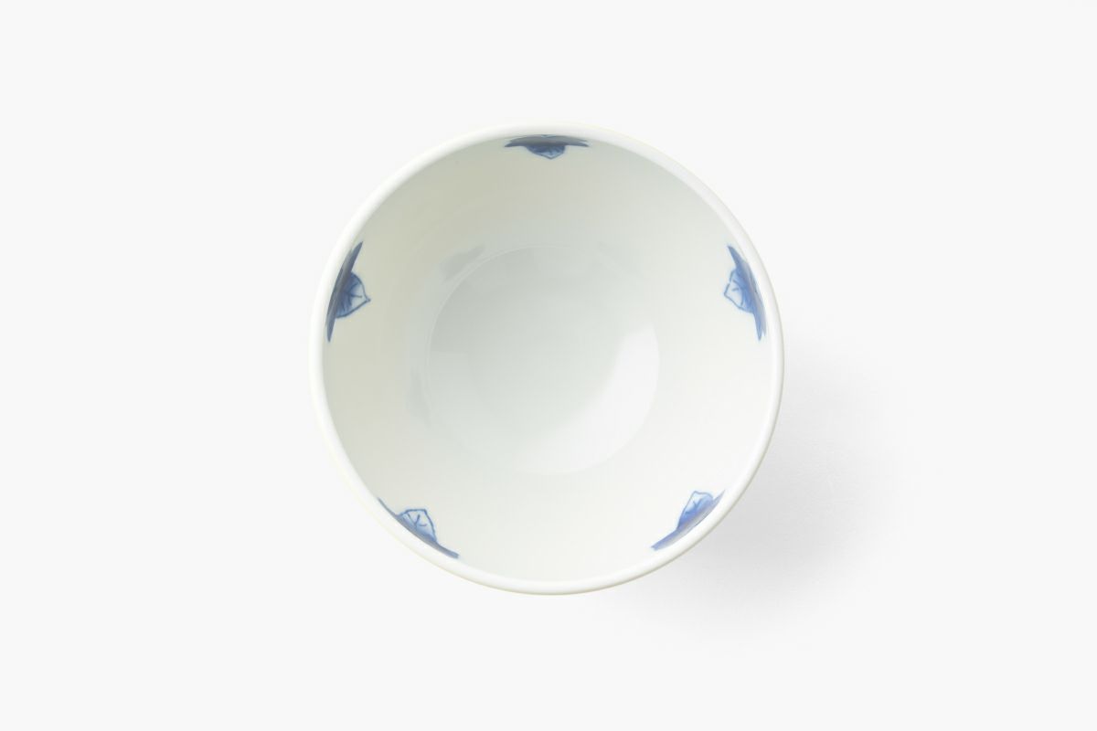 【美品】有田焼　深川製磁　つた絵　深丼　２個セット 美品】有田焼 深川製磁 つた絵 深丼 2個セット 美品】有田焼