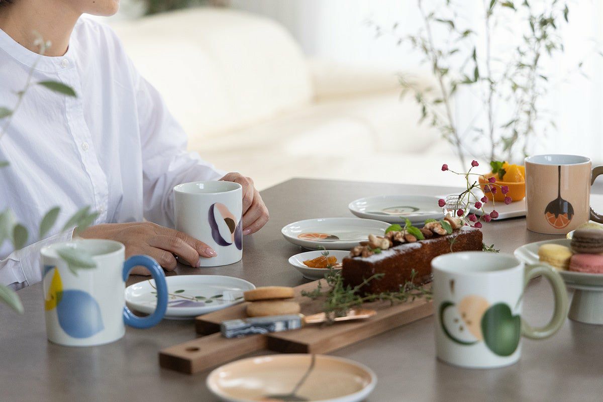 なごみ色 なごみアケビ プレート | 有田焼 深川製磁｜公式オンラインストア