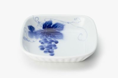 ブルーワイナリー　角大皿（一房）