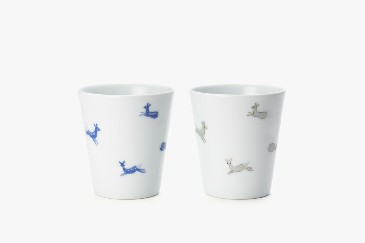 有田焼 筒形10号花生け 深川製磁 彩色磁絵 花瓶 花器 フラワーベース
