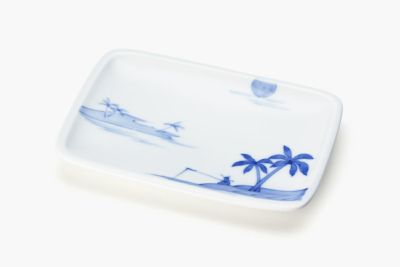 ゆるり山水　おつまみ皿　南国