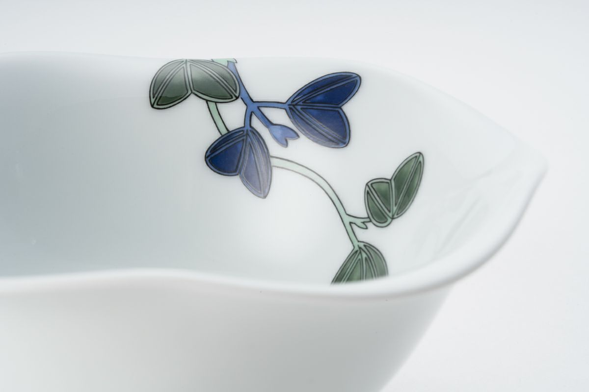 青白花柄陶器壺深川製2つ thumb_square_324096-1_1.jpg