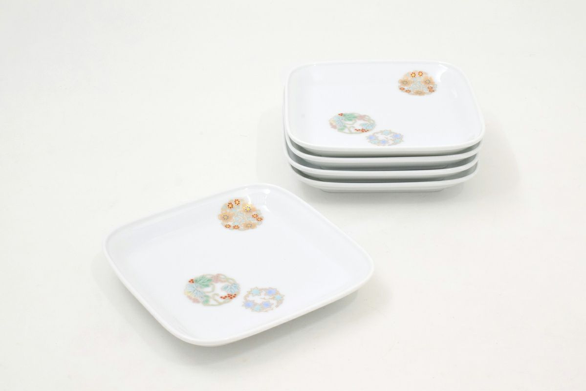 男女兼用 和菓子皿 ひめ丸紋 1枚 深川製磁｜公式オンラインストア 有田焼 | 工芸品