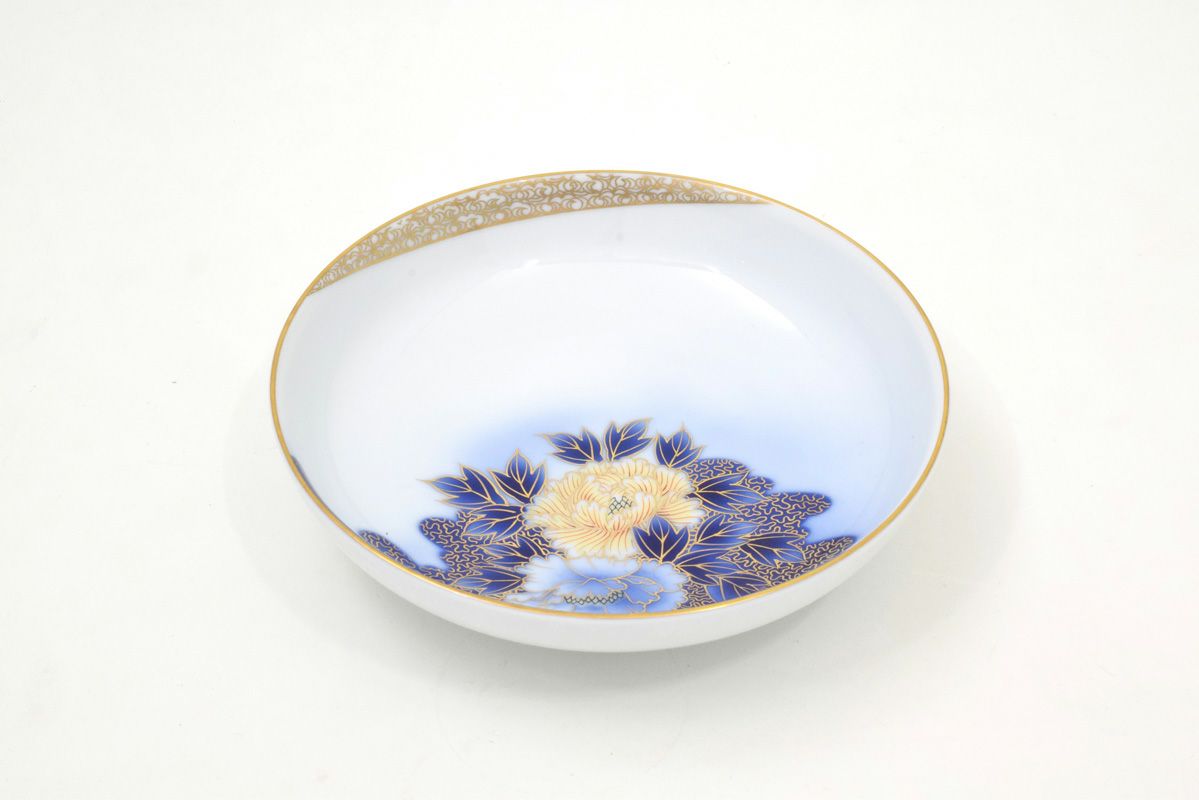 ☆雲文牡丹金ミル 深皿 | 有田焼 深川製磁｜公式オンラインストア