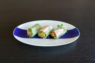 ブルージャパネスク　楕円皿