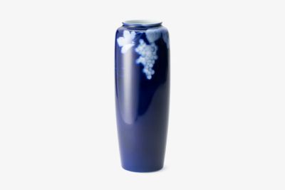 深川製磁　ブルーワイナリー　花瓶　新品未使用 アキ様専用 美品 深川製磁 花瓶 ブルーワイナリーの通販 by