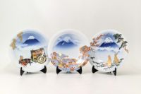 縁起皿 3枚組（丑・戌・卯） | 有田焼 深川製磁｜公式オンラインストア