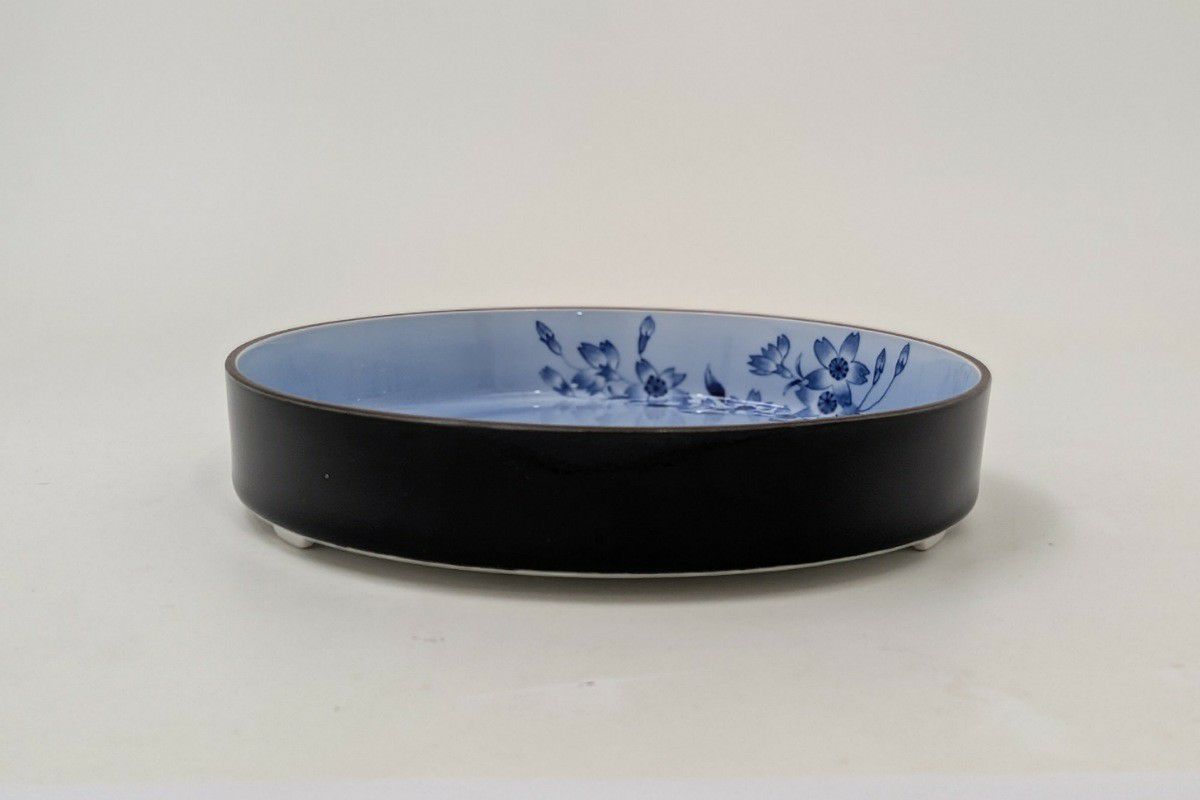 24谷窯金魚絵 丸型菓子器 | 有田焼 深川製磁｜公式オンラインストア