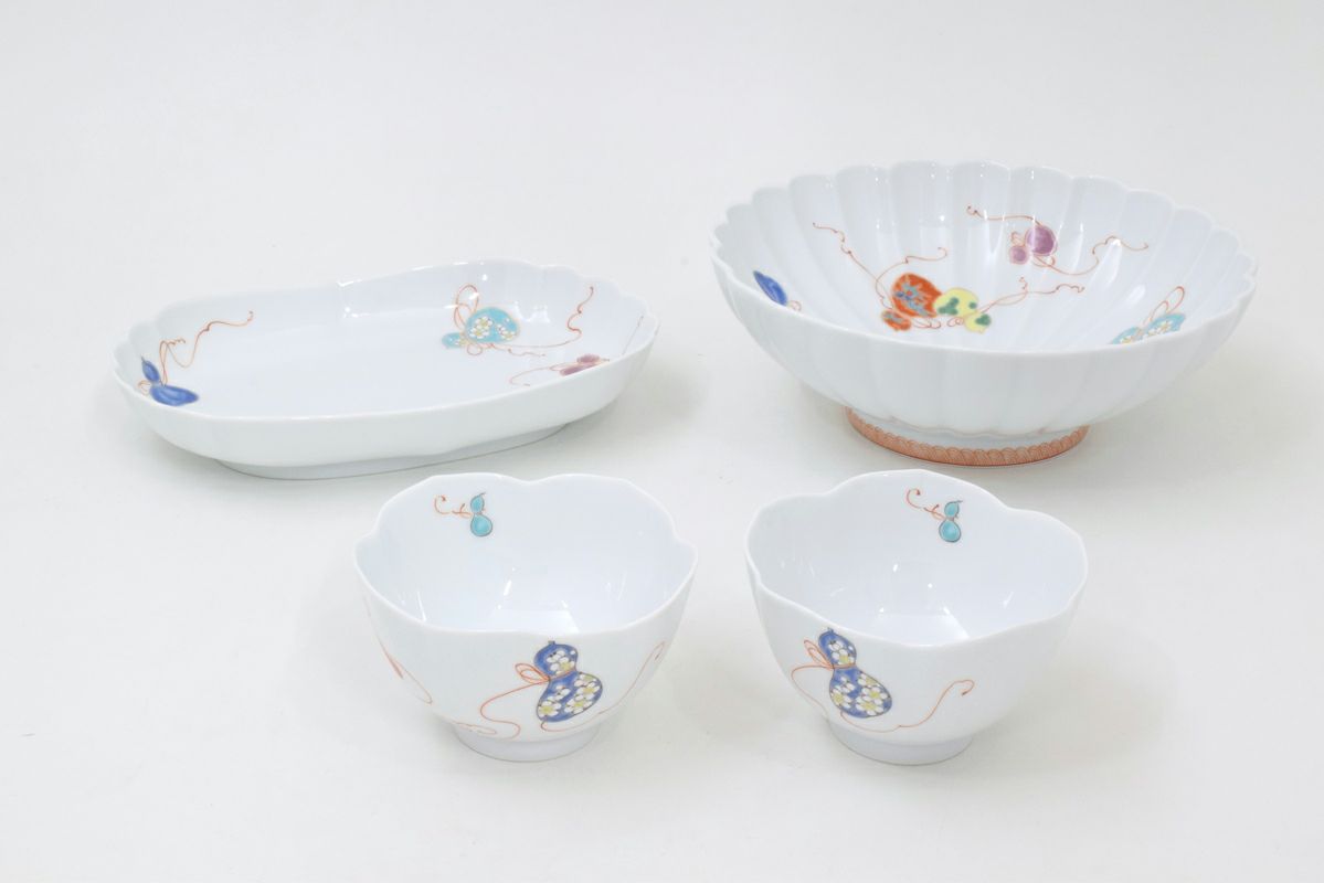 染付木蓮／花鳥外濃 | 有田焼 深川製磁｜公式オンラインストア